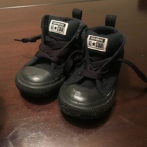 Infant Black Chuck Taylor’s